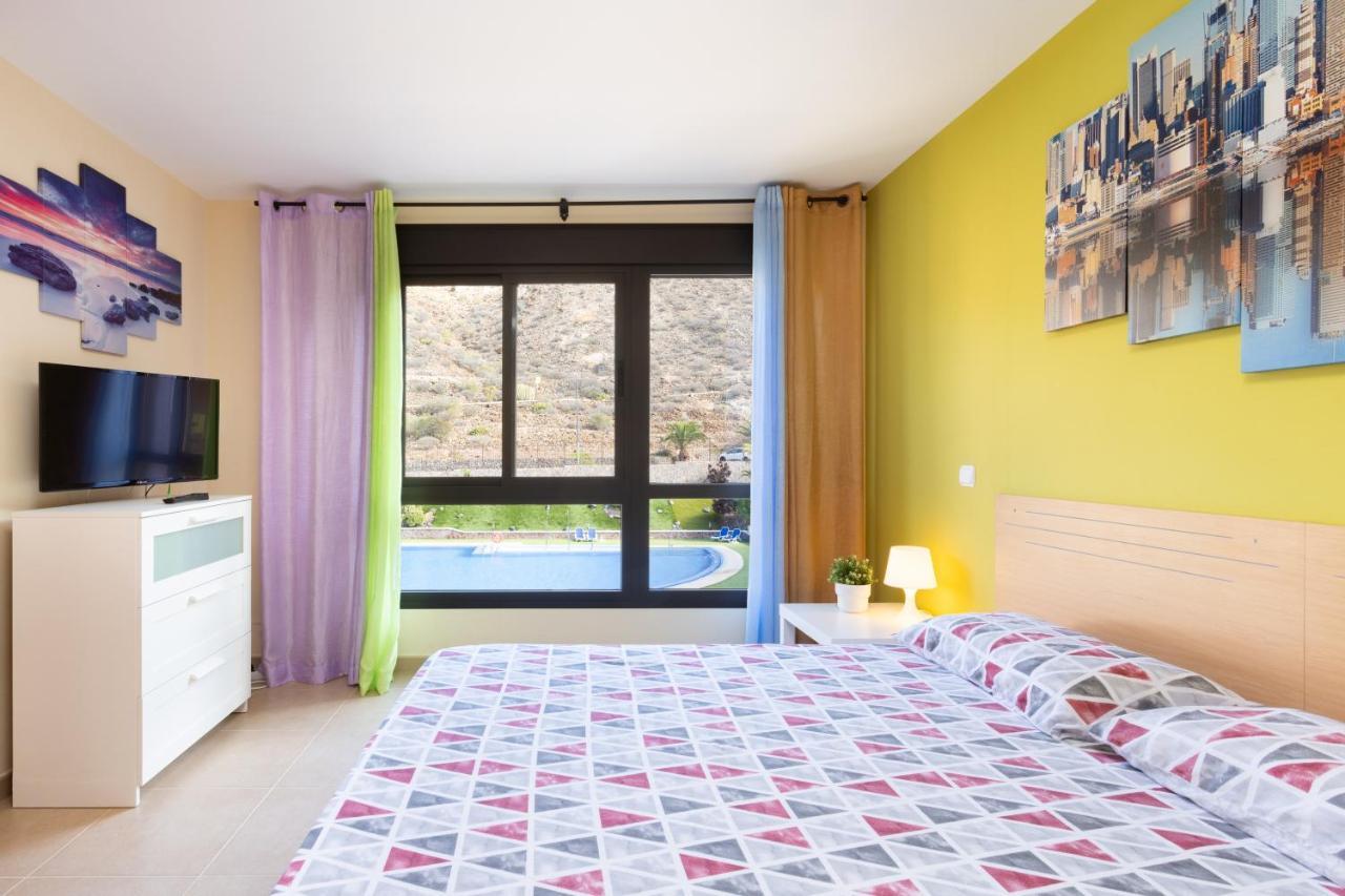 Palm Mar Pool View Apartment Ngoại thất bức ảnh
